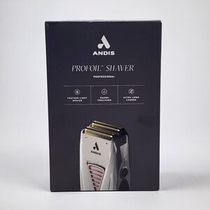 Andis Pro Foil Shaver TS-1 17235 Cordless Lithium Titanium Gray